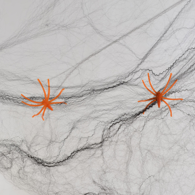 Аксессуары для праздников - Декор Yes Fun Хэллоуин Паутина черная 40 г (973676)#2