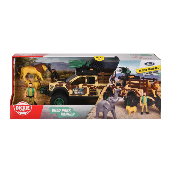 Автомоделі - Ігровий набір Dickie Toys Парк диких тварин (3837016 )#2