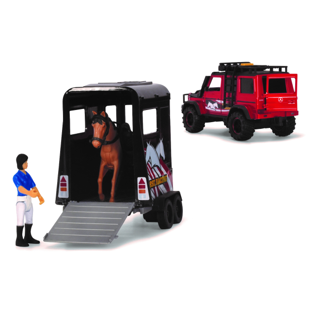 Автомодели - Игровой набор Dickie Toys Перевозка лошадей (3837018)#3