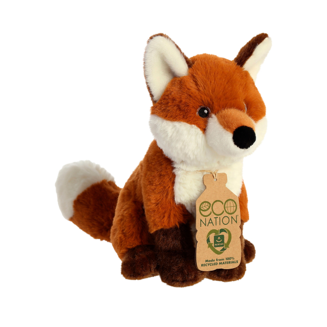 Мягкие животные - Мягкая игрушка Aurora Eco Лисица 24 см (200191A)#2