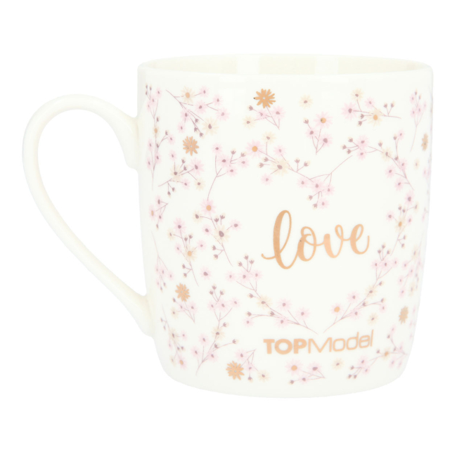 Чашки, стаканы - Чашка Top Model Цветочек 300 мл фарфоровая (0410376)#2