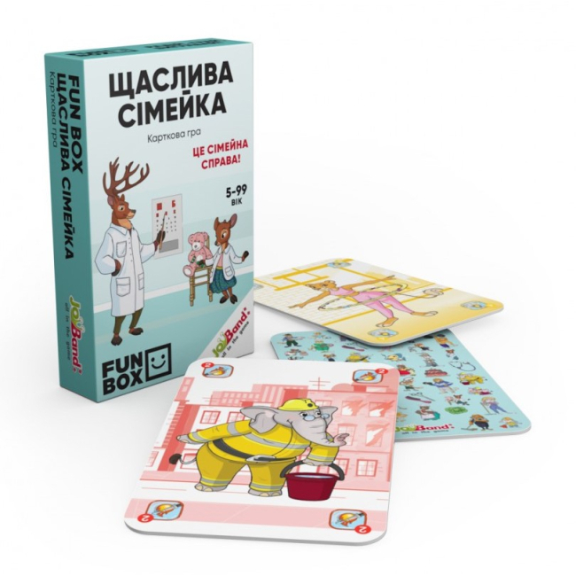 Настільні ігри - Настільна гра JoyBand FunBox Щаслива сімейка (FB0004)#2