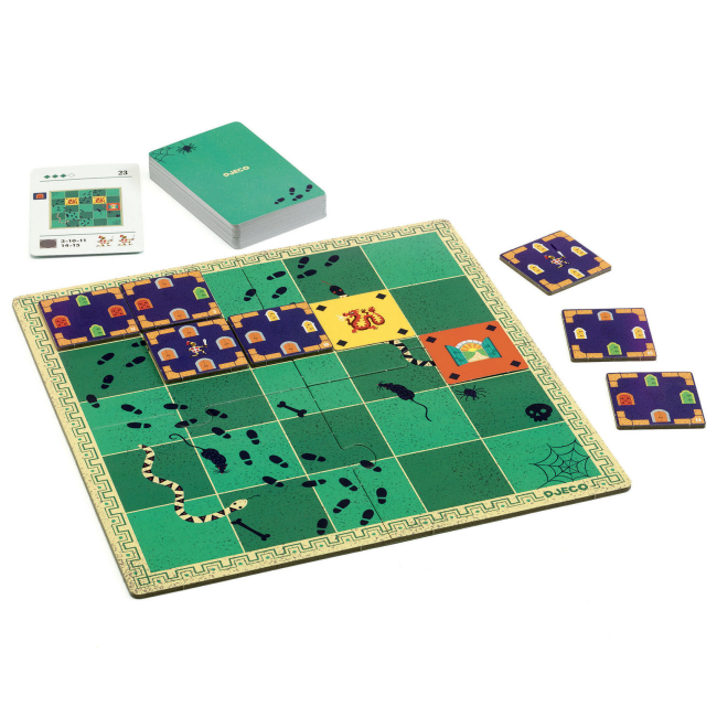 Настільні ігри - ​Настільна гра DJECO Логіка підземелля (DJ08570)#3