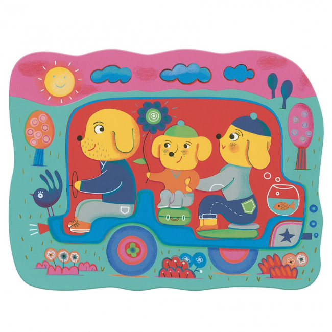 Товари для малювання - Набір для малювання водою Djeco У дорозі (DJ09066)#3