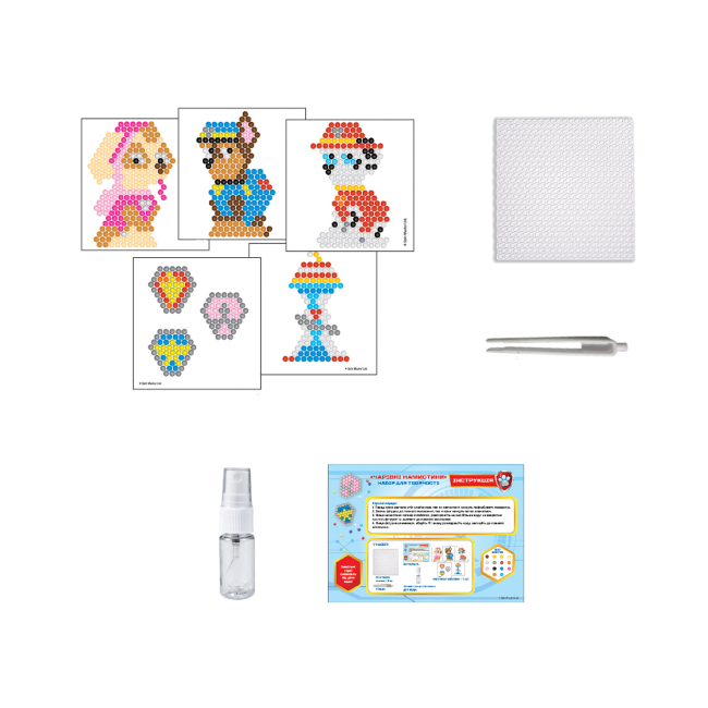 Мозаика - Аквамозаика Перо Paw Patrol Волшебные бусины (122075)#3