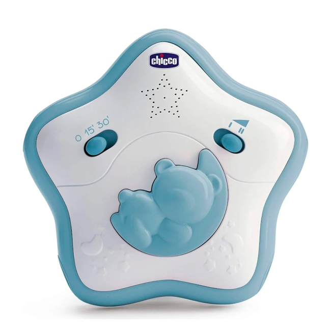 Подвески, мобили - Игрушка на кроватку Chicco Радужное сияние голубая (10473.20)#2