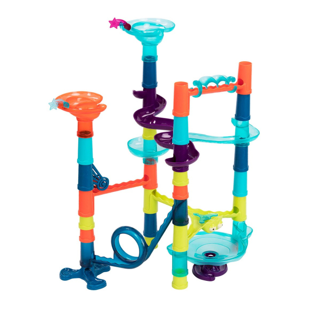 Конструкторы с уникальными деталями - Конструктор Battat Marble Run Суперлабиринт (BX1731Z)#2