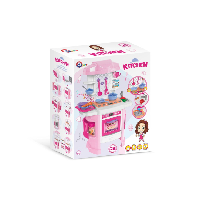 Дитячі кухні та побутова техніка - Ігровий набір Technok Кухня (6696)#3