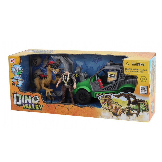 Фігурки тварин -  Ігровий набір Chap Mei Dino Valley Dino catcher (542028-1)#3