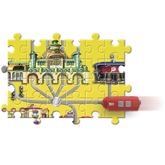 Залізниці та потяги - Паровозик Chuggington Вілсон з пазлом (EU890301)#2