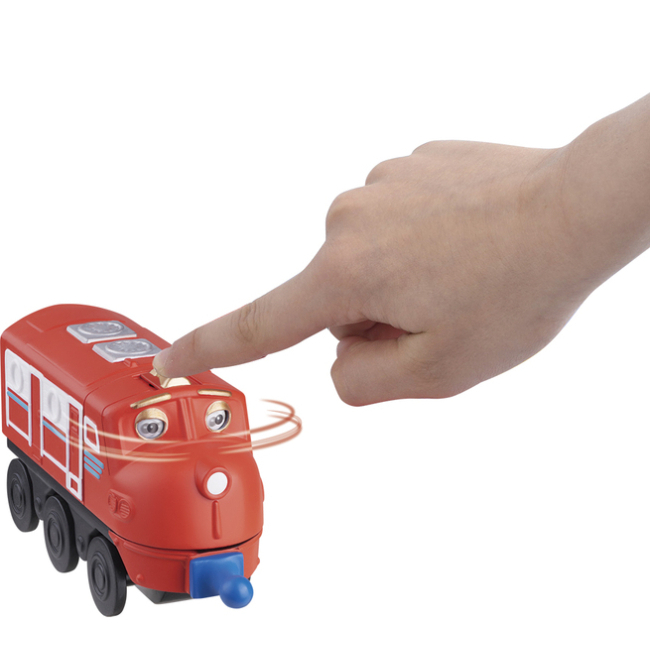 Залізниці та потяги - Паровозик Chuggington Вілсон з пазлом (EU890301)#4