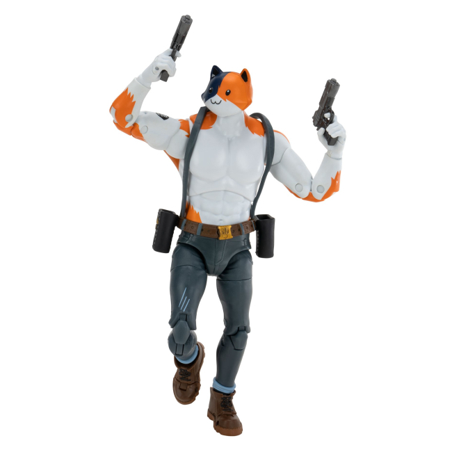 Фигурки персонажей - Коллекционная фигурка Jazwares Fortnite Legendary series Meowscles (FNT0666)#2