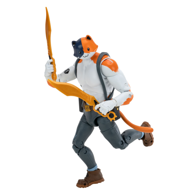 Фигурки персонажей - Коллекционная фигурка Jazwares Fortnite Legendary series Meowscles (FNT0666)#3