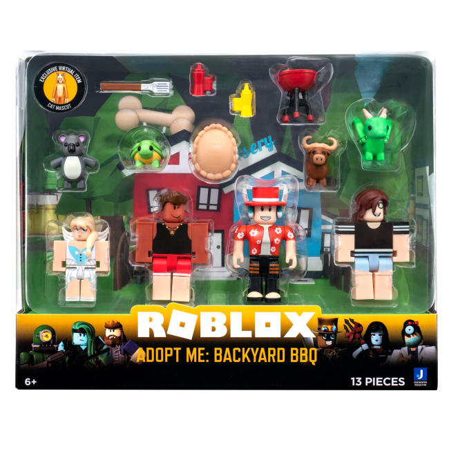 Фігурки персонажів - Ігровий набір Roblox Multipack Adopt Me: Backyard BBQ W7 (ROG0190)#3