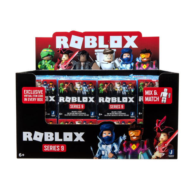Фигурки персонажей - Игровая фигурка Roblox Mystery Figures Blue Assortment S9 (ROB0379)#4