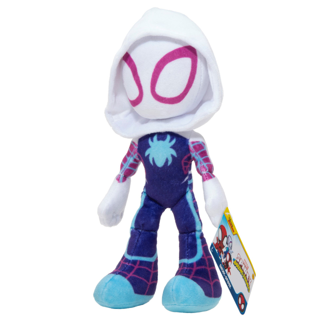 Персонажи мультфильмов - Мягкая игрушка Marvel Spidey Little Plush Паук приведение (SNF0003)#2