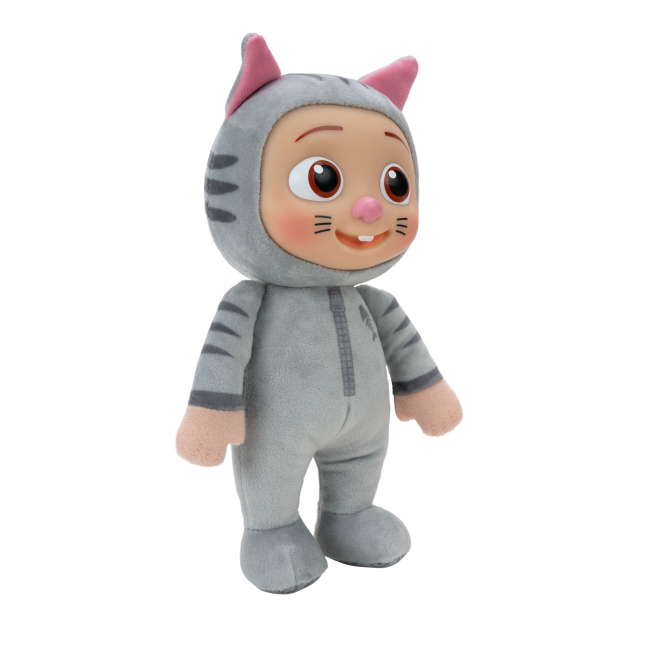 Персонажи мультфильмов - Мягкая игрушка CoComelon Little Plush Джей Джей Китти S2 (CMW0039)#3