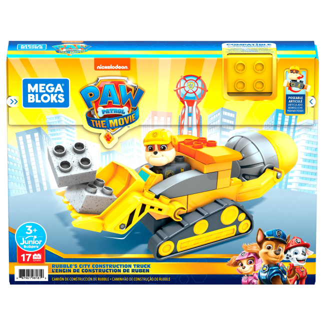 Конструктори з унікальними деталями - Конструктор Mega Bloks Paw Patrol Вантажівка Кремеза (GYW91)#2