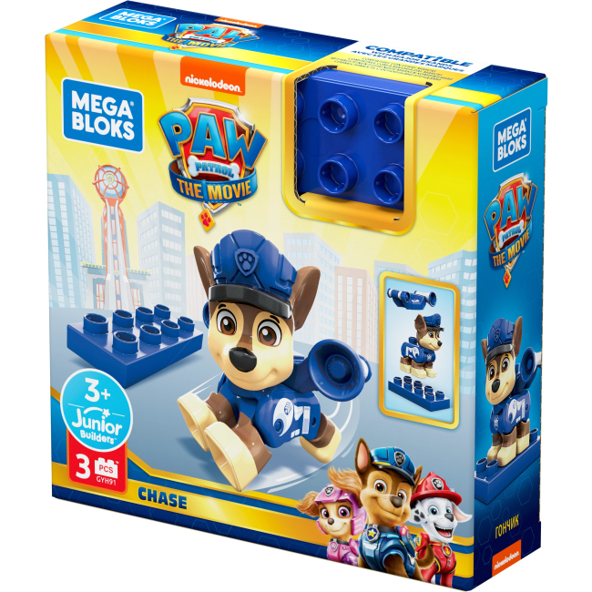 Конструктори з унікальними деталями - Конструктор Mega Bloks Paw Patrol Гонщик (GYH89/GYH91)#2
