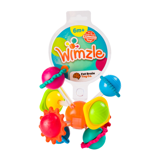 Погремушки, прорезыватели - Прорезыватель Fat Brain toys Wimzle Сенсорные шары (F136ML)#2
