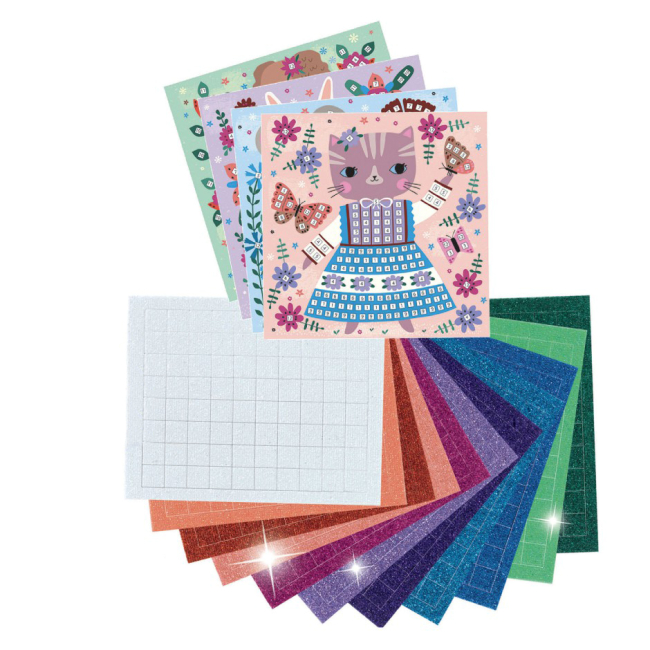 Мозаика - Набор мозаики DJECO Милые животные (DJ09425)#3