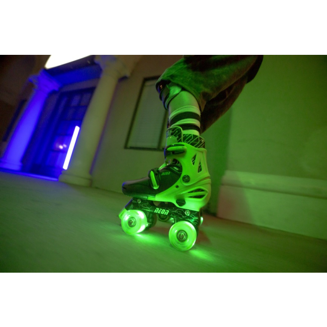 Ролики детские - Роликовые коньки Neon Combo Skate салатовые 30-33 (NT09G4)#4