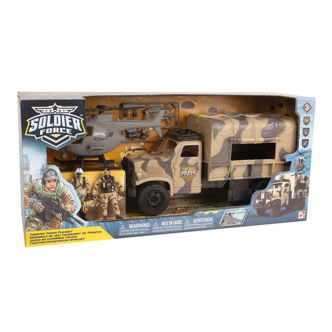 Фигурки человечков - Игровой набор Chap Mei Солдаты Trooper truck (545108)#2