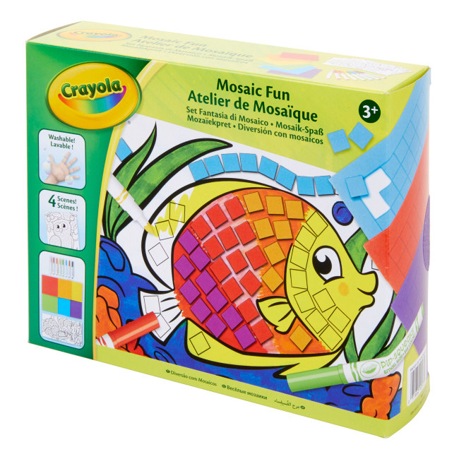 Мозаїка - Набір для творчості Crayola Весела мозаїка (256274.006)#2