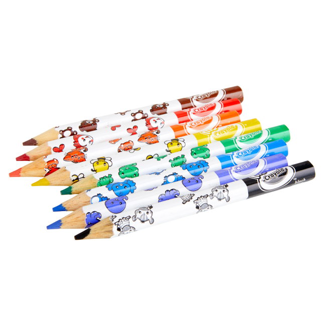 Канцтовары - Набор карандашей Crayola Mini Kids Мои первые карандаши 8 шт (256248.112)#2
