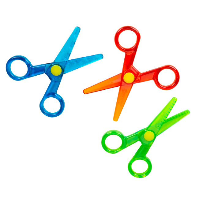 Канцелярские товары - Набор Crayola Mini kids Ножницы 3 шт (256411.118)#2