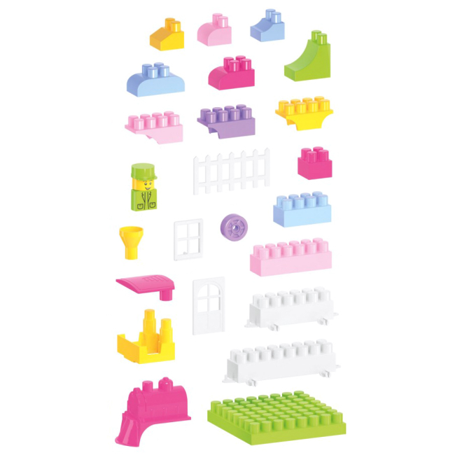 Блочные конструкторы - Конструктор Technok Строительные блоки 90 деталей (7785)#3