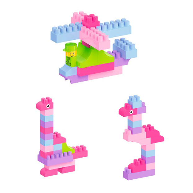 Блочные конструкторы - Конструктор Technok Строительные блоки 90 деталей (7785)#4