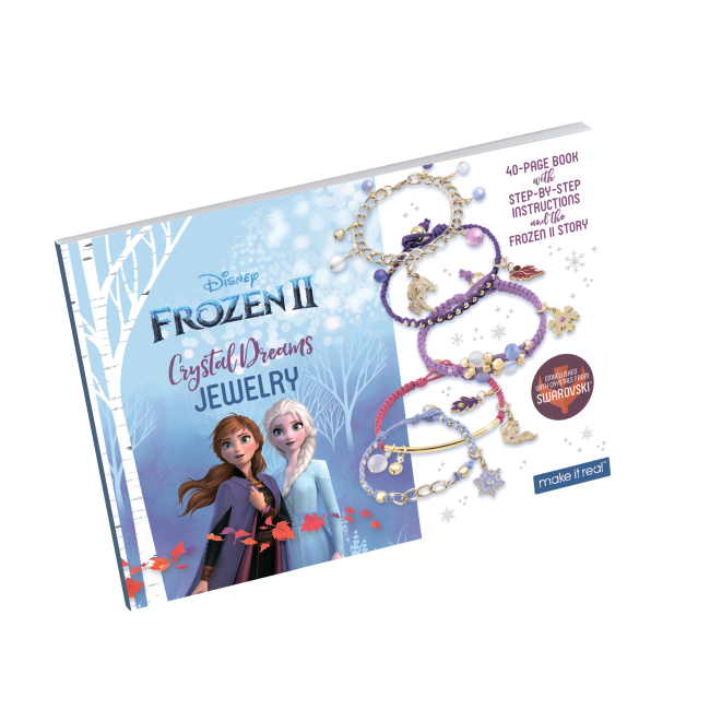 Набори для творчості - Набір для створення шарм-браслетів Make it real Кришталеві мрії (MR4382)#2