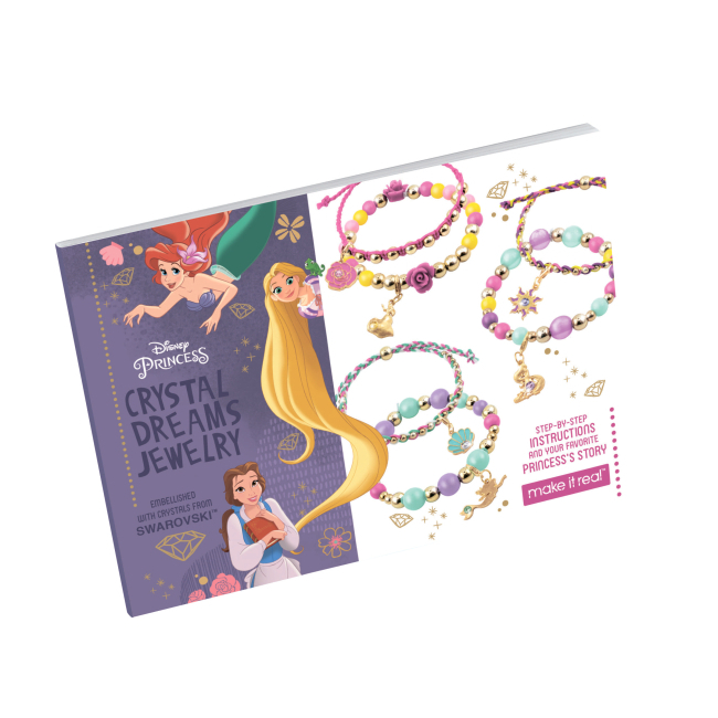 Набори для творчості - Набір для створення шарм-браслетів Make it real Кришталеві мрії (MR4382)#3