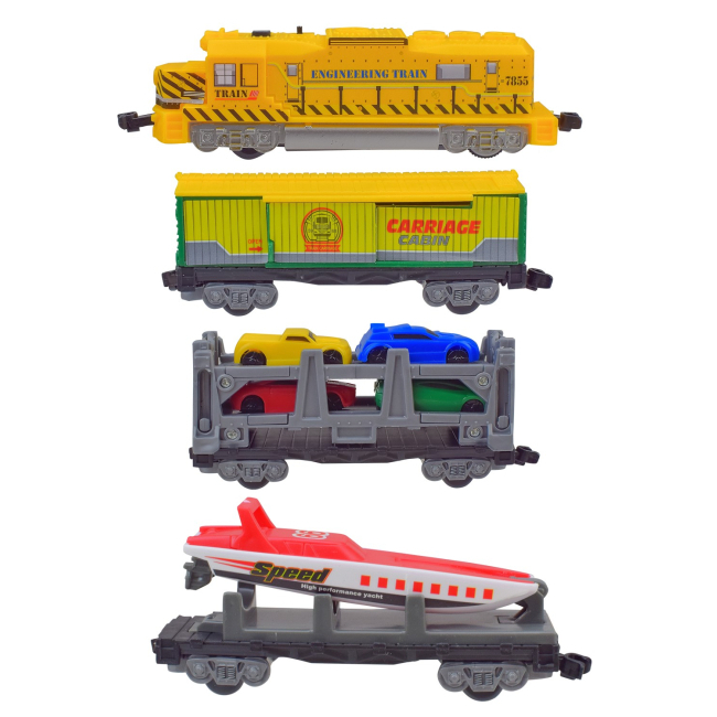 Железные дороги и поезда - Игровой набор Shantou Jinxing Железная дорога (8583)#3