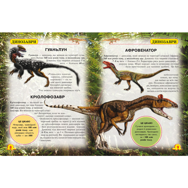 Пізнавальні книги (4-10 років) - Книжка «Світ навколо нас. Динозаври» (9789669368935)#3