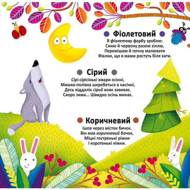 Розмальовки та актівітібуки (2-6 років) - Книжка «Багаторазовi водяні розмальовки Кольори» (9789669871510)#2