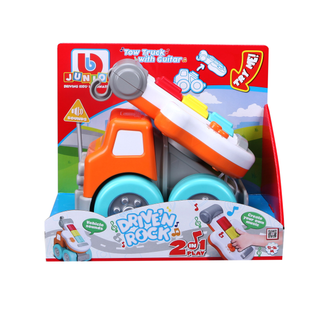 Машинки для малышей -  Машинка Bb Junior Драйв энд рок (16-89031)#4