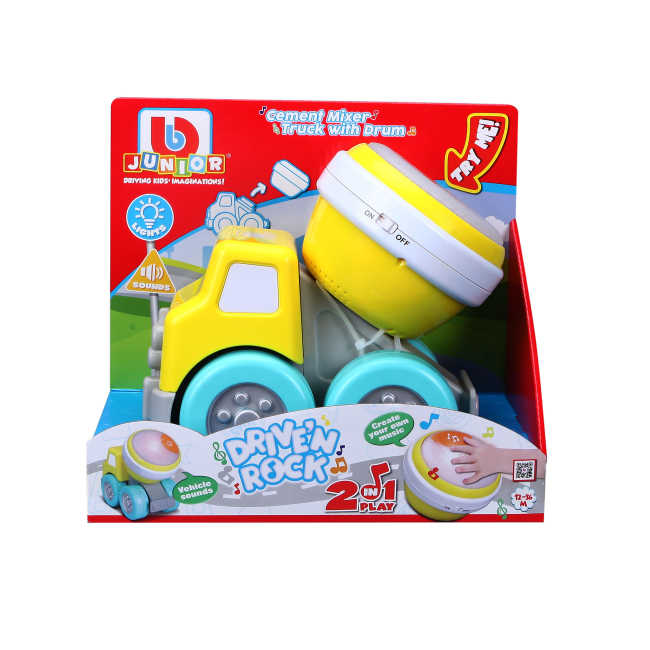 Машинки для малюків - Машинка Bb Junior Драйв енд рок (16-89032)#4