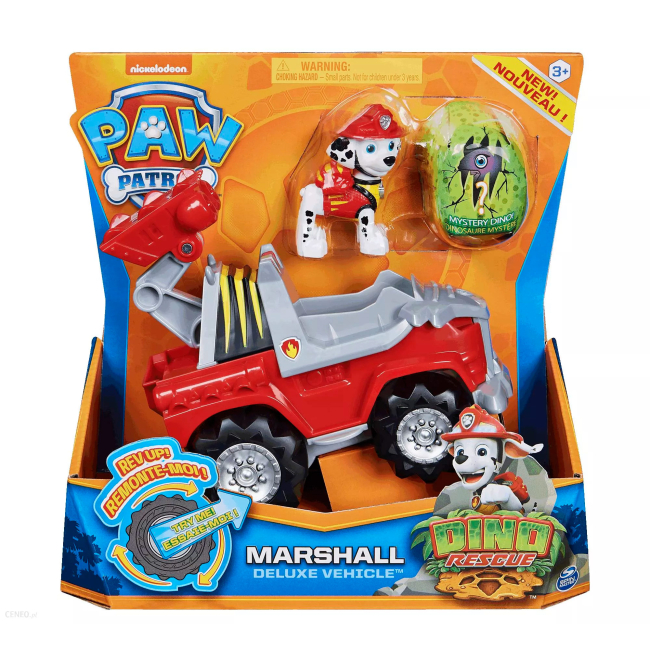 Фигурки персонажей - Игровая фигурка Spin master Paw Patrol Дино миссия Маршалл (SM16776/5478)#4