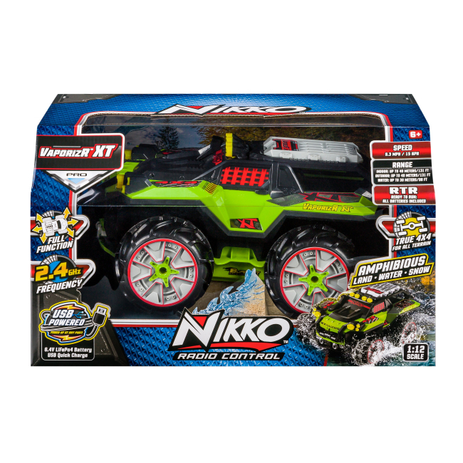 Радиоуправляемые модели - Машинка Nikko VaporizR XT Topo green на радиоуправлении (10222)#4