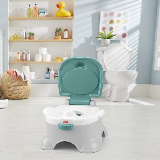 Товары по уходу - Горшок Fisher-Price Веселое обучение 3 в 1 (GYP61)#4