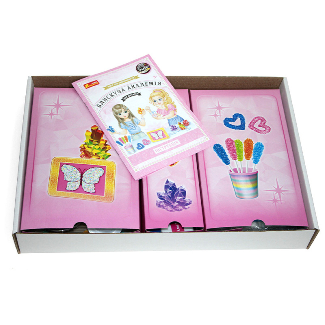 Наукові ігри, фокуси та досліди - Набір для експериментів Ranok Блискуча академія (12114121У)#2
