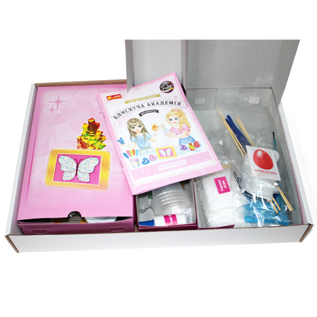 Наукові ігри, фокуси та досліди - Набір для експериментів Ranok Блискуча академія (12114121У)#3