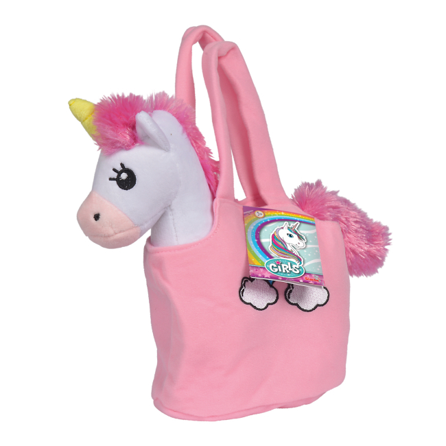 М'які тварини - М'яка іграшка Chi Chi Love Єдиноріг у сумці 28 см (5560064)#2