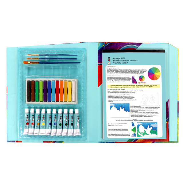 Товари для малювання - Набір для творчості I heart art Пастель-колаж (8008)#2