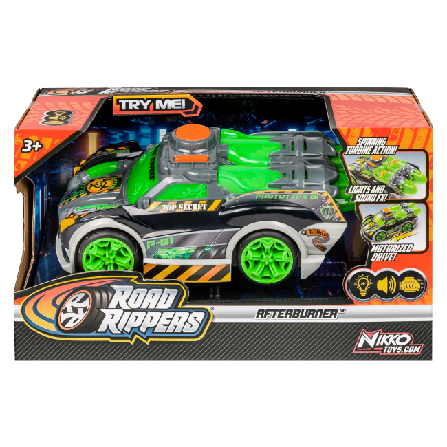 Автомодели - Автомодель Road Rippers Afterburner зеленая (20441)#5