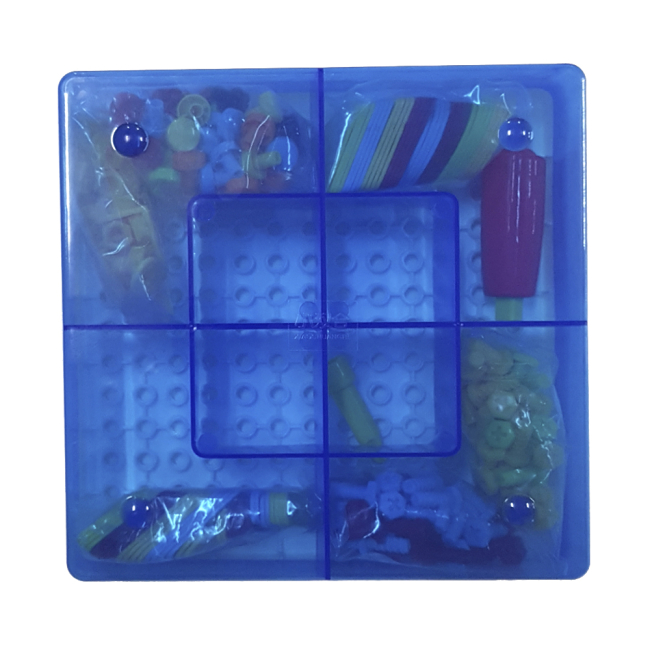 Конструктори з унікальними деталями - Конструктор Qunxing Creative mosaic 237 деталей (608)#2