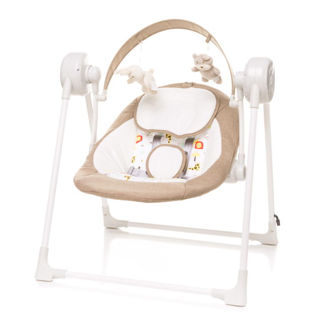 Кресла-качалки - Кресло-качалка 4Baby Swing бежевая (4SG04)#2
