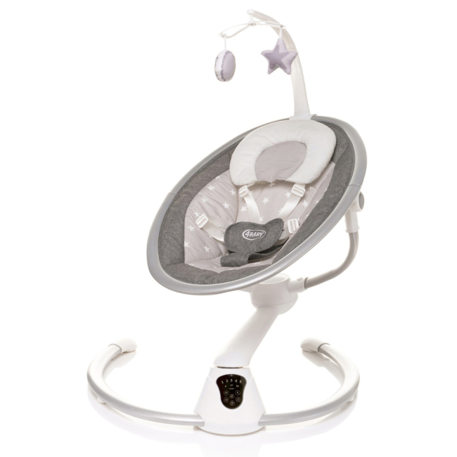 Кресла-качалки - Кресло-качалка 4Baby Grace светло-серая (4GR01)#2